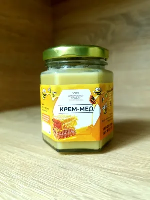 Крем-мед різнотрав'я (230г скло)