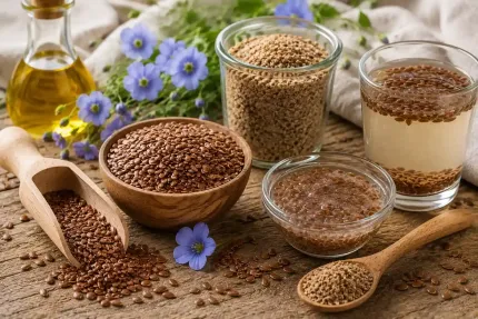 Як вживати насіння льону для шлунка, кишечника та схуднення