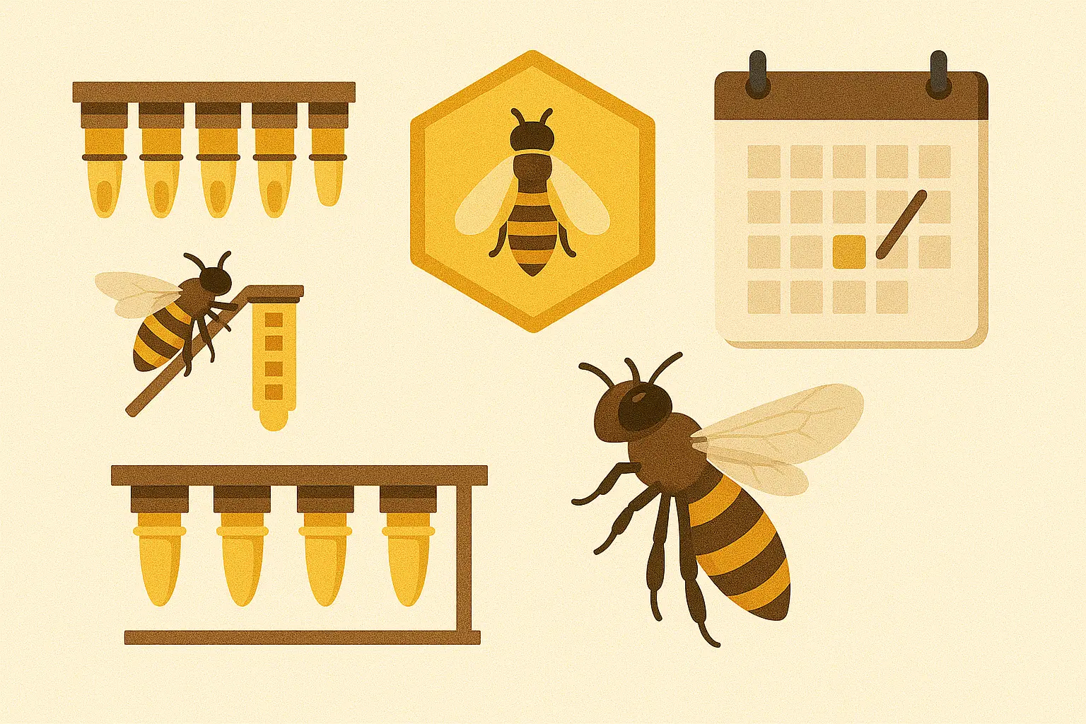 Вывод маток пчёл — лучшие способы и календарь разведения